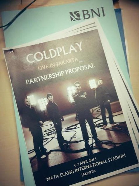 Proposal Coldplay live In Jakarta/@meganovetrishka